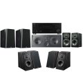 Onkyo TXRZ30 + SVS Prime Complete Home Theater Speaker System Bundle BLACK ASH