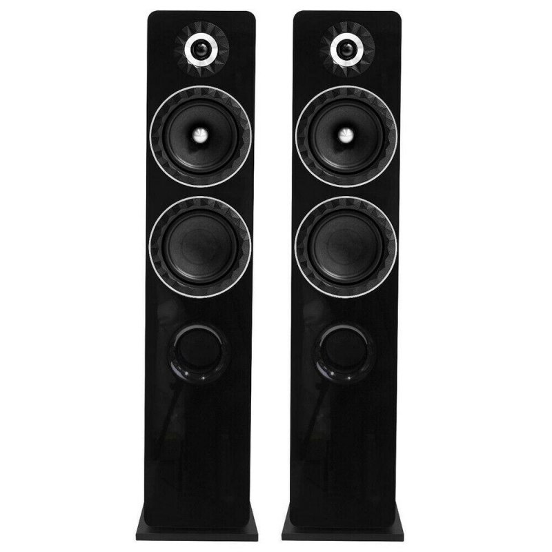 Elipson Prestige Facet 14F Floor Standing Speaker (Each) BLACK - Open Box