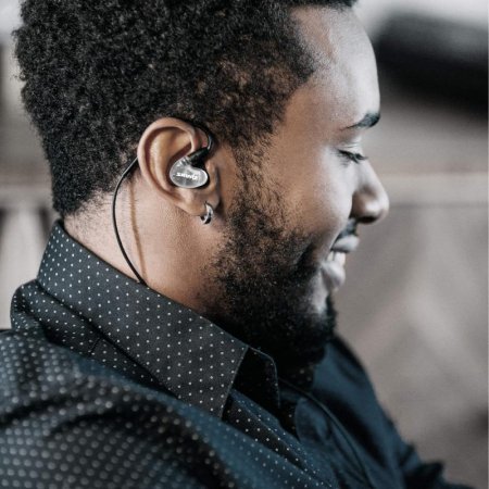 Description image for Shure AONIC 4 Sound Isolating Earphones w Dual-Driver GRAY/BLACK