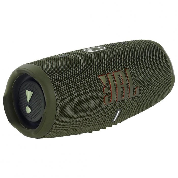 JBL Charge 5 Portable Waterproof Speaker GREEN - Open Box - Click Image to Close