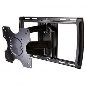 OmniMount OS120FM Large Articulating Panel Mount -Max 70 Inch & 120 lbs -Black