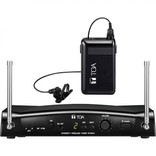 TOA WS-5325M H01US Omni Lavalier Microphone Kit