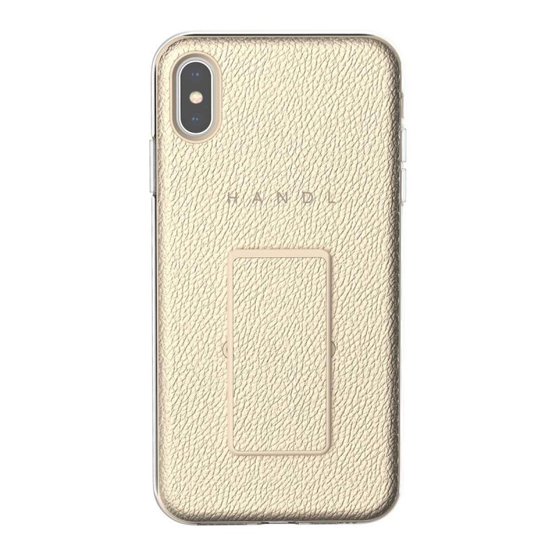 Handl HD-AP03PBGD Inlay Case for Iphone X/XS - Gold Pebble