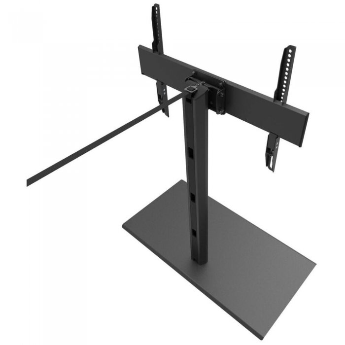 Kanto TTS150 Universal Tabletop TV Stand for 42"-86" TVs BLACK - Click Image to Close