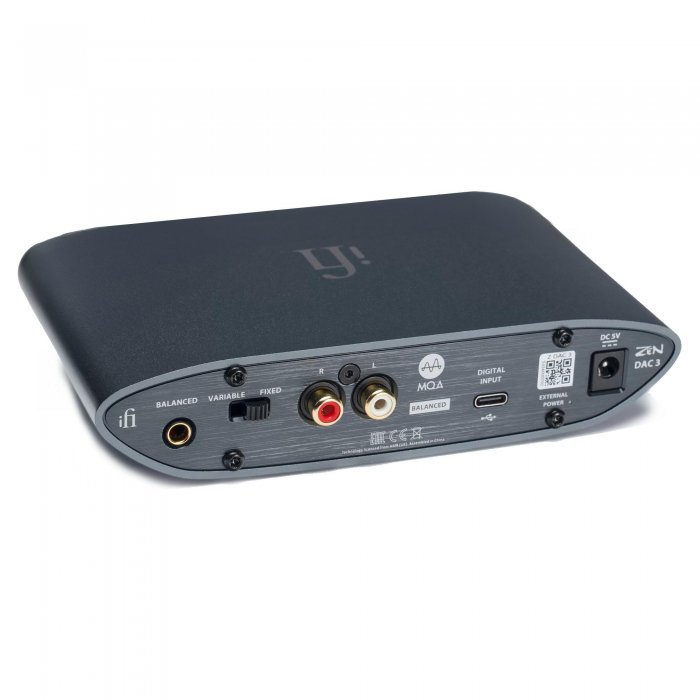 iFi Audio ZEN DAC Version 3 Desktop Balanced DAC Amplifier [2024 ...