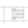 Kanto PS350W Full Motion Articulating Mount 37-60 Inch TV's WHITE