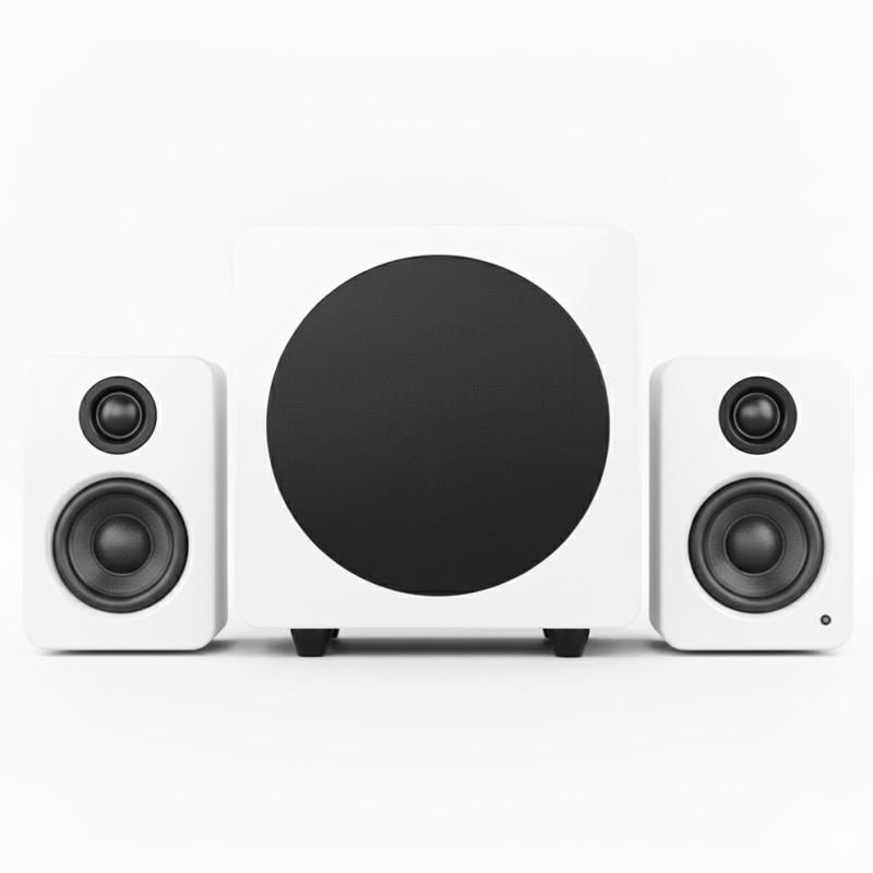 Kanto YU2/SUB6 Speaker Package GLOSS WHITE - Open Box