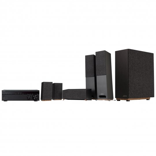 Sony and Jamo 5.1 Complete Surround System BLACK - Open Box