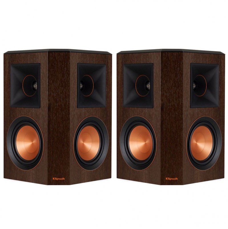 Klipsch RP-502SW Reference Premier Dual 5.25" Surround Black (Pair) WALNUT