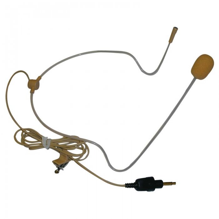 TOA Q-HM-22 Headworn Microphone Omindirectional Element BEIGE - Click Image to Close