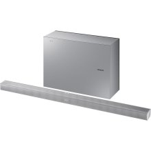 Samsung HW-J551 320-Watt Bluetooth Wireless Sound Bar with Subwoofer SILIVER