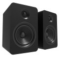 Kanto YU Passive 5.25" Bookshelf Speakers w/ 1" Silk Dome Tweeter (Pair) BLACK - Open Box