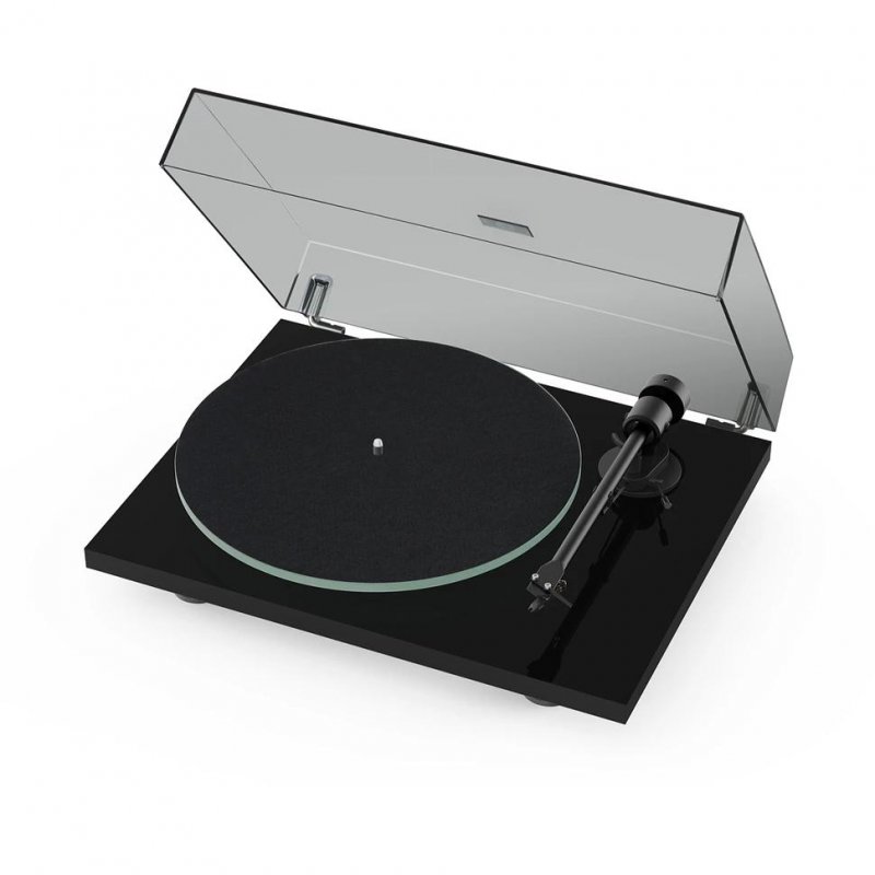 Pro-Ject T1 EVO Turntable (OM10) PIANO BLACK