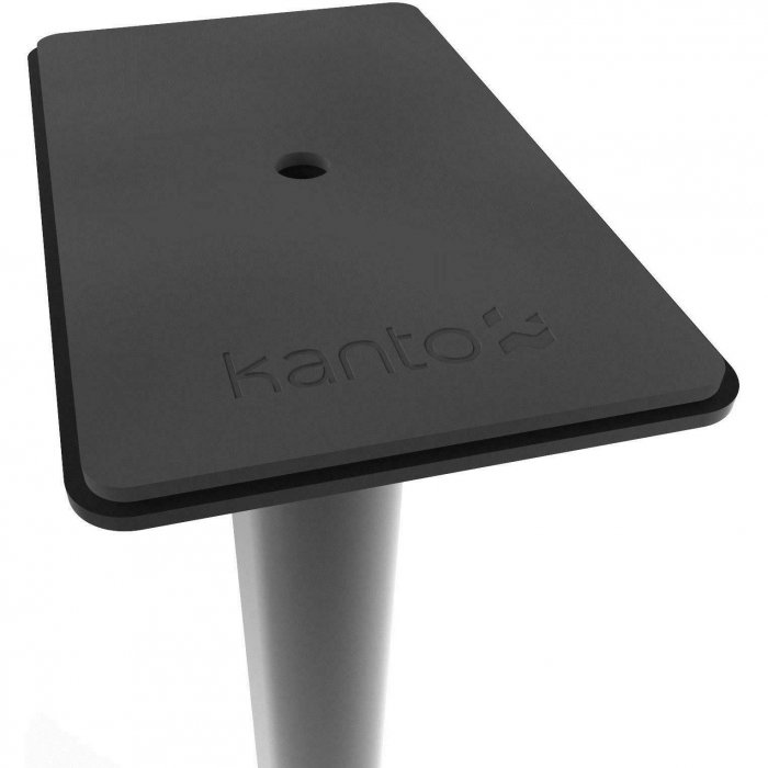 Kanto SP32PL 32 inch Bookshelf Speaker Stands (Pair) BLACK - Click Image to Close