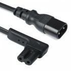 Flexson FLXP1X1M Right-Angle Extension Cable for Sonos PLAY:1 (3.2\') BLACK
