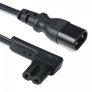 Flexson FLXP1X1M Right-Angle Extension Cable for Sonos PLAY:1 (3.2') BLACK