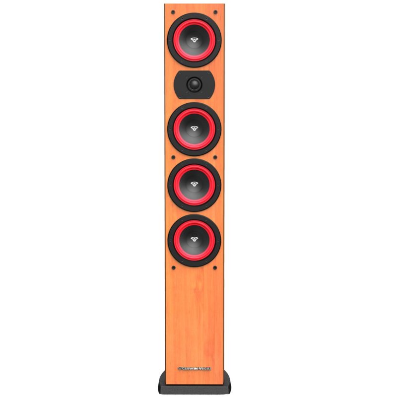 Cerwin Vega LA44 4-Inch 3-Way Tower Speaker (Each) COGNAC