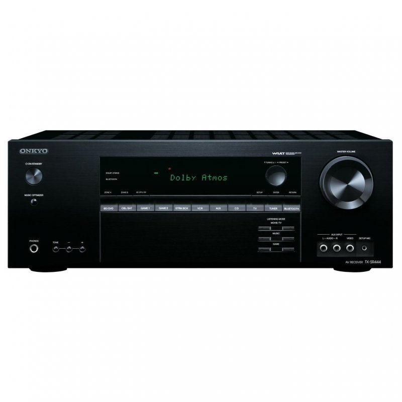 Onkyo TX-SR444 7.1-Ch A/V Receiver with Bluetooth