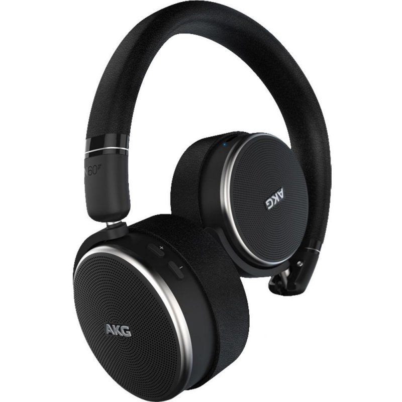 AKG N60NCBTBLK On-ear Wireless Noise-Canceling Headphones BLACK
