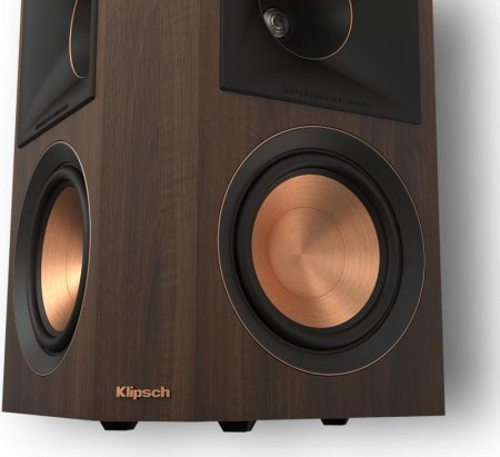 Description image for Klipsch RP502SW II Dual 5.25" Surround Speakers WALNUT