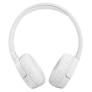 JBL Tune 660NC Wireless On-Ear Active Noise-Cancelling Headphones WHITE