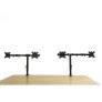 Rocelco DM4 Quadruple Monitor Desk Mount BLACK