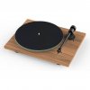 Pro-Ject T1 EVO Phono Turntable with Phono Preamp and OM10 Cartridge WALNUT