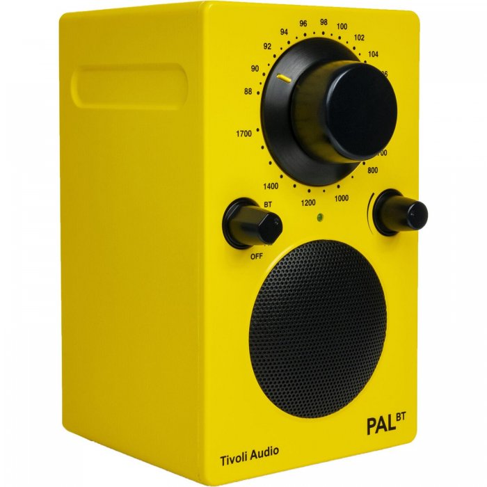 Tivoli PAL BT Portable Bluetooth Radio YELLOW - Click Image to Close