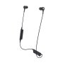 Audio Technica ATH-CK200BTBK Wireless In-Ear Headphones with In-line Mic & Control Black