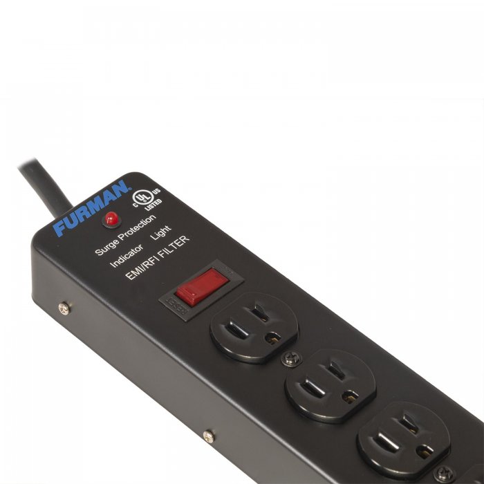 Furman SS-6-FUR 6-Outlet Vertical Surge Suppressor - Click Image to Close