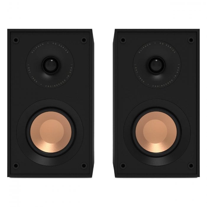 Klipsch KD-400 4" Woofer Powered Monitors - Click Image to Close
