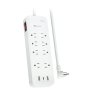 Ultralink ULPSP8 Performance Surge Protector 8 Outlet with USB-C & USB Charging