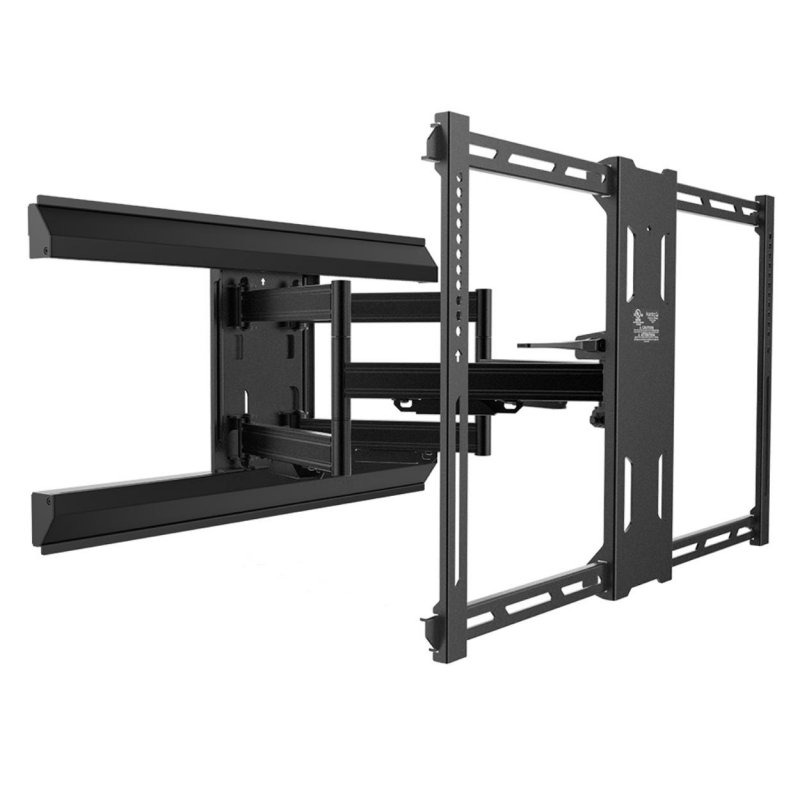 Kanto PMX680 Pro Series Full Motion Wall Mount for 39"-82" TVs BLACK