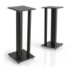 NorStone STYLUM MAX Speaker Stands (Pair) BLACK SATIN