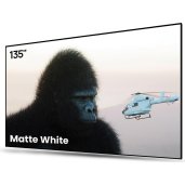 AWOL Vision Matte White 135 Inch Manual Projection Screen