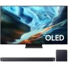 Samsung QN77S90H OLED 4K TV + HW-Q900H 7.1.2 Dolby Atmos Soundbar Home Theater Bundle BLACK