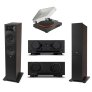 Mission 778 Series & JBL Stage 2 Streaming Vinyl Stereo System BLACK / ESPRESSO - Open Box