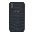 Handl HD-AP03CSNV Inlay Case for Iphone X/XS - NAVY CROC