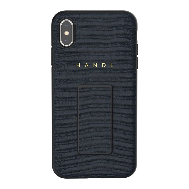 Handl HD-AP03CSNV Inlay Case for Iphone X/XS - NAVY CROC