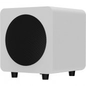 Kanto Living SUB6 Sealed 6" Powered Subwoofer Vinyl Wrapped MATTE WHITE
