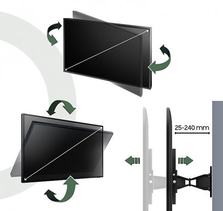 Description image for Samsung WMN4277TT/ZA The Terrace Wall Mount