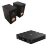FiiO Air Amp & Klipsch RP600MB II Streaming Integrated Amplifier & Bookshelf Speaker Bundle BLACK