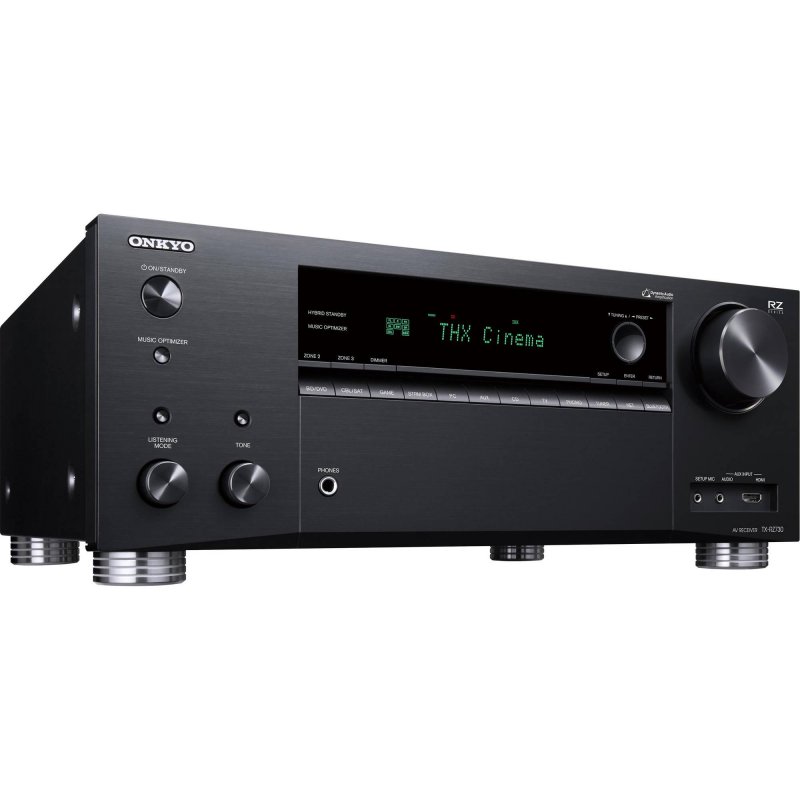 Onkyo TX-RZ730 9.2 Ch THX Certified Integration Ready Network A/V Receiver (2018)