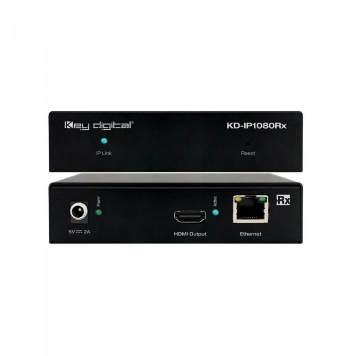 Key Digital KDIP1080RX HDMI Over IP Full HD Receiver - Click Image to Close