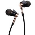1MORE TRIPLE DRIVER High-Resolution Certified Earphones with Microphone BLACK/GOLD