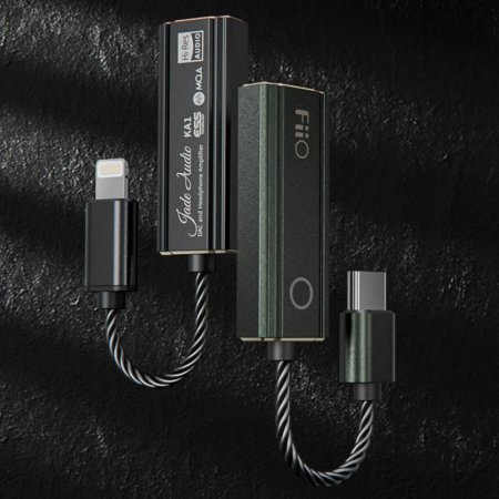 Description image for FIIO KA1 Lightning Small USB Portable DAC and Amplifier BLACK