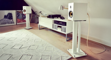 NorStone Walk Stand Speaker Stand Glossy Black