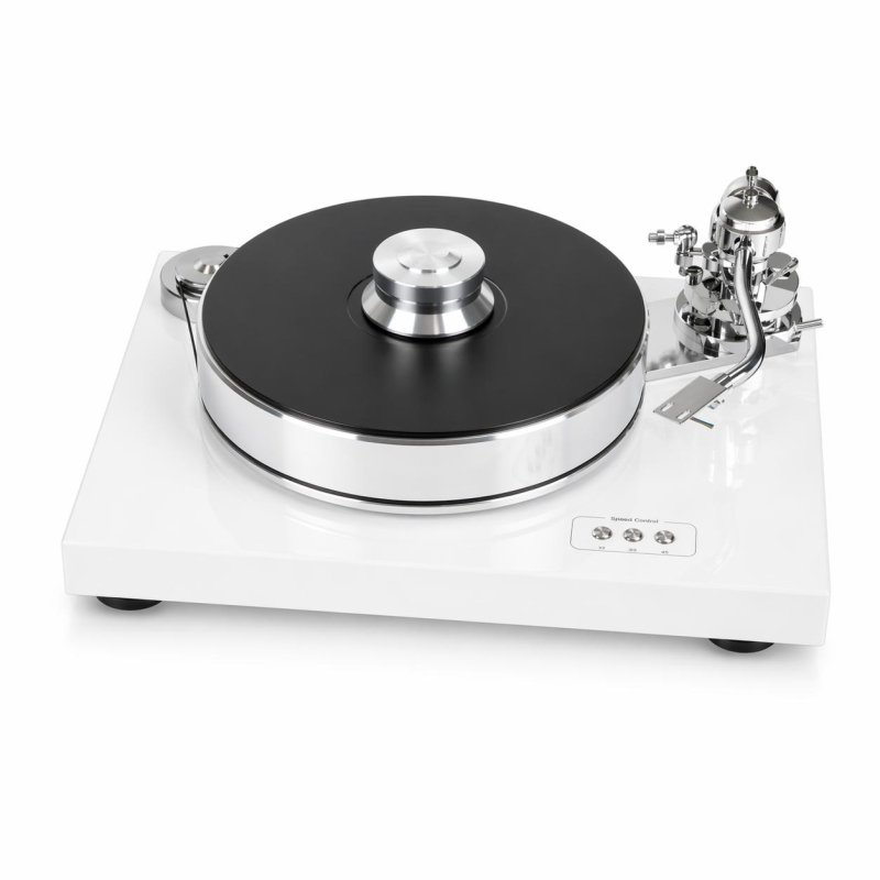 Pro-Ject Signature 10 Belt Drive Turntable Single-Pivot Tonearm HIGH GLOSS WHITE