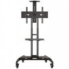 Rocelco VSTC Standard TV Cart for Screens up to 75\"/100lbs