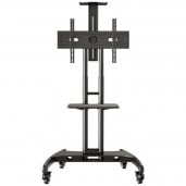 Rocelco VSTC Standard TV Cart for Screens up to 75"/100lbs